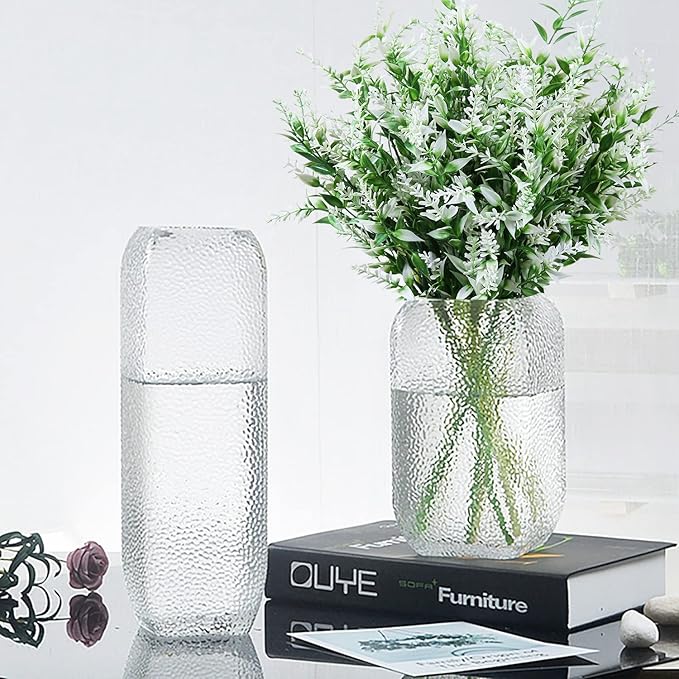Faux Greenery Stems, Set of 8 | UV-Resistant Artificial Plants