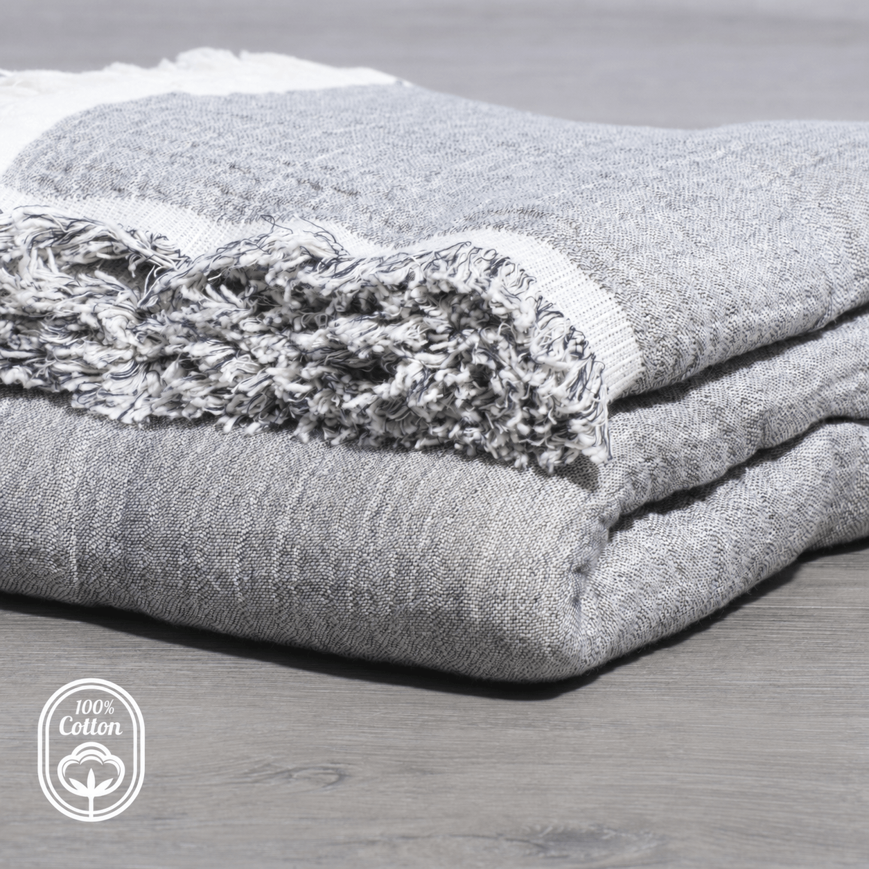 100% Cotton Reversible  Muslin Throw Blankets 60" x 80"