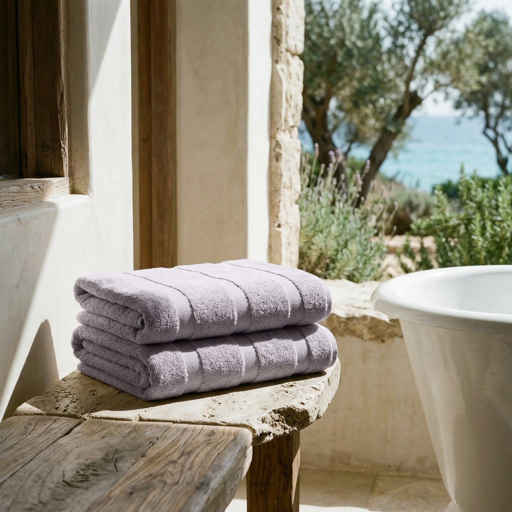 Step out of the shower into cloud-like softness — the 600 GSM Australian cotton towels that make every bathroom feel like a spa