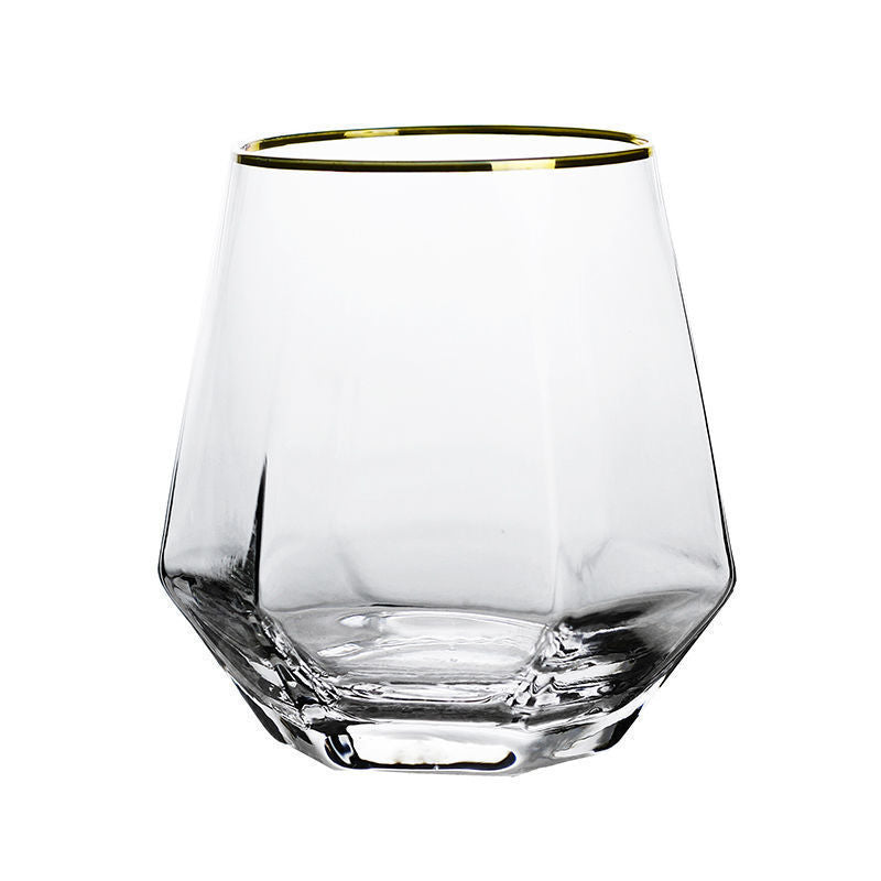 Diamond Shape Multi-Purpose Stemless Drinking Glass