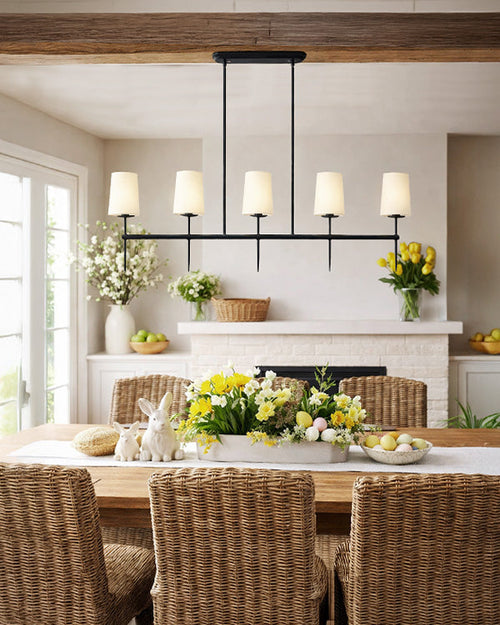 5 Light Linear Chandelier