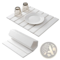 Diatomaceous Earth Foldable Stone Dish Drying Mat