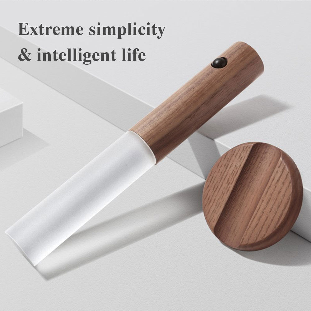 Magnetic Wood LED Night Light with PIR Motion Sensor